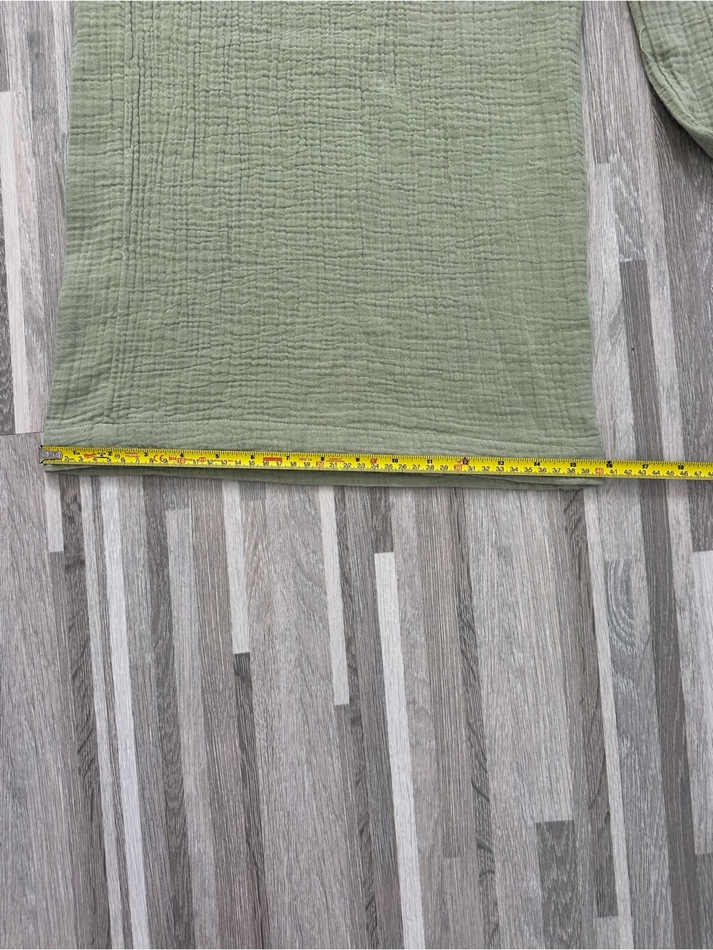 Universal Thread Women's Wide-Leg Cotton Gauze Pants – Size XL, Light Green - Picture 5 of 11